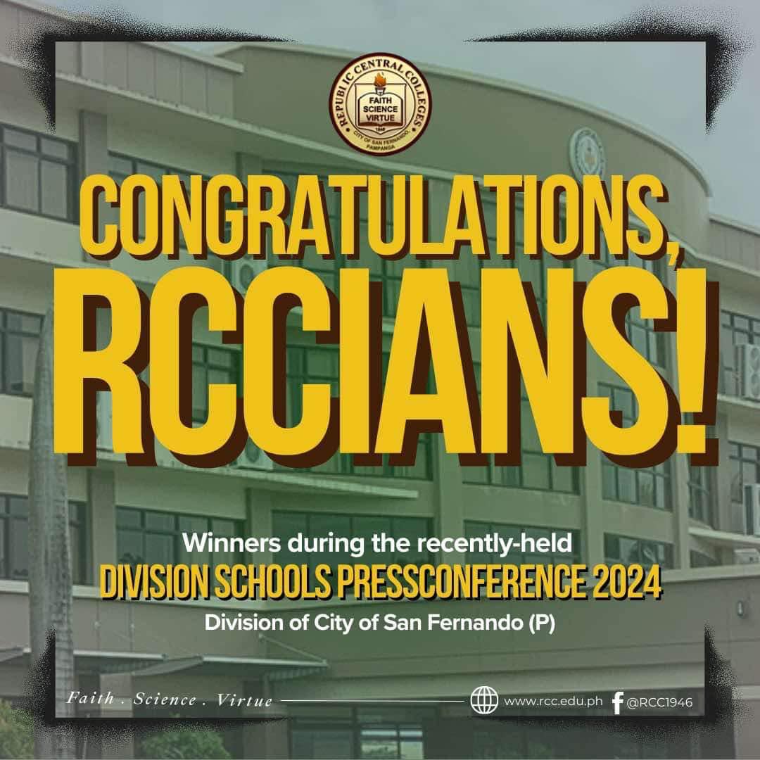 RCCIANS Division School Pressconference of year 2024